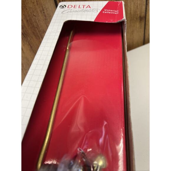 Delta 75060-CB Stainless Steel Toilet Flush Lever Front Mount Handle Victorian - Picture 4 of 7